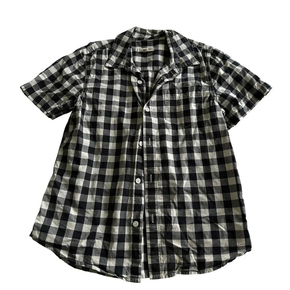 Tucker + Tate check button down shirt